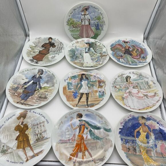10 “Women of the Century”Collective Plates by artist D’Arceau, Signed & Numbered - Picture 1 of 16